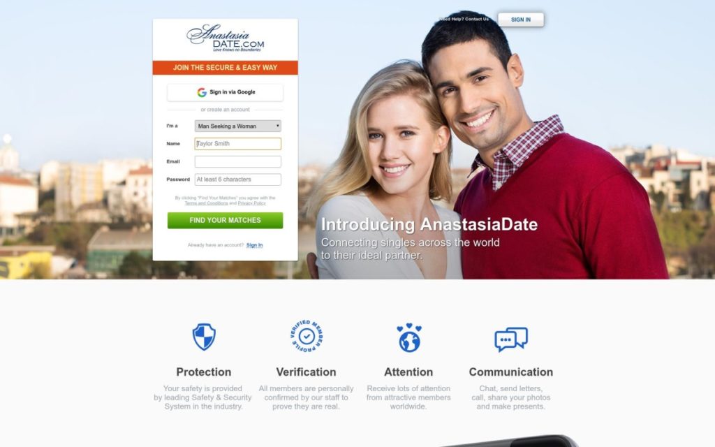 Anastasia Date Site Review